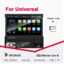 Universal 7-Inch Retractable Screen Car Stereo with CarPlay and Android Auto — Car Infotainment System, The Cozy Nook
