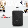 28-inch Pig Leather Smart Lock Luggage — Smart Luggage, Diplomat
