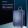 Pigskin Smart Lock Carry-on Luggage — Smart Luggage, Diplomat