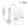 LCD Gas Detector Alarm with Voice Prompt and LED Display — Air Quality Monitor