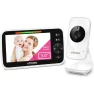 Video Baby Monitor with Camera and Audio, No WiFi, 5 LCD Screen, Two-Way Audio, Night Vision, 1000ft Range, 2X Zoom,... — Baby Monitor