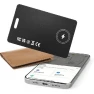 Bluetooth Tracker for Apple Find My, Rechargeable Smart Wallet Tracker Card with Worldwide Tracking — Dog GPS Tracker
