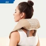 Rechargeable 8-Head Shoulder and Neck Massager Shawl — Massage Gun, AUX