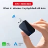 Wired to Wireless CarPlay and Android Auto Adapter, ZoomSpark