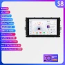8-Core 8GB+128GB Android Car Stereo with 360° Camera, CarPlay, 4G LTE, GPS for VW MQB — Car Infotainment System, OSSURET