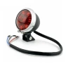 Motorcycle Red LED Adjustable Cafe Racer Style Stop Tail Light Motorbike Brake Rear Lamp — Smart Bike Light, Omi Japan Products