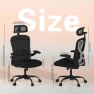 Ergonomic Office Chair with Headrest and Lumbar Support — Smart Chairs, CASASIO