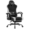 Gaming Chair with Massage & Footrest — Smart Chairs, Homall