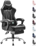 Gaming Chair with Footrest and Massage Lumbar Support — Smart Chairs, Homall