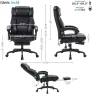 Massage Office Chair with Foot Rest — Massage Chairs, HESL