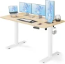 Electric Standing Desk, Adjustable Height Stand up Home Office Desk Large 55x24 Inch Sit Stand Computer Desk — Standing Desk, Marsail