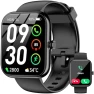 Smart Watch with Alexa Built-in, HD Touchscreen Fitness Tracker — Smart Watch, BOOOMIC