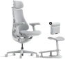Dynamic Ergonomic Desk Chair with StepSync Footrest and Extra Battery Bundle — Smart Chairs, LiberNovo