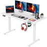 Electric Standing Desk with Headphone Holder and Memory Functions — Standing Desk, PayLessHere