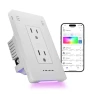 Smart Outlet with RGB Night Light — Smart Plug, Intecular