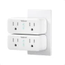 Smart Plug with Dual Sockets — Smart Plug, TESSAN