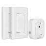 Wireless Wall Switch Remote Control Outlet Kit — Smart Plug, SURAIELEC