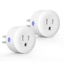 ZigBee Mini Smart Outlet, Works with Alexa and Google Home, Range Extender, 2 Pack — Smart Plug, CMARS