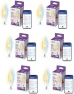 Clear 40W Tunable White Filament LED Smart Candle-Shaped Bulb — Smart Light Bulb, WiZ Connected