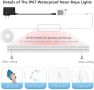 Neon Rope Lights, 50FT RGB LED Strip Lights — LED Strip Lights, SILFU