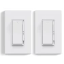 Dimmer Light Switch for 300W Dimmable LED/CFL Lights and 600W INC/HAL Bulbs — Smart Switch, ELEGRP