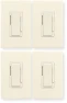 Pack of 4 Wi-Fi Smart Dimmer Switch — Smart Switch, Generic