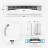 Transom AE Window Fan — Smart Fan, Vornado