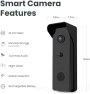 Smart Video Doorbell Camera — Video Doorbell, Feit Electric