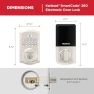 SmartCode 260 Keyless Entry Electronic Keypad Deadbolt Door Lock with Auto-Lock, Custom User Codes, Advanced Security in... — Smart Lock, Kwikset