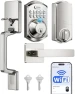 WiFi Keypad Door Lock with Handle Set — Smart Lock, TEEHO