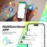 Scale for Body Weight and Fat, BMI Muscle Mass to 28 Body Composition with Voice Prompt — Smart Scale, runstar