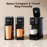 Hot & Iced Coffee Maker with Magnetic K-Pod Organizer — Coffee Maker, Tastyle