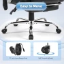 Massage Office Chair with Foot Rest — Massage Chairs, Mvpipi