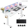 48 x 24 inch Electric Standing Desk with Charging Station — Standing Desk, farexon
