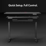 Electric RGB Gaming Standing Desk — Standing Desk, FLEXISPOT