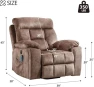 Large Power Lift Recliner Chair with Massage and Heat — Massage Chairs, CANMOV