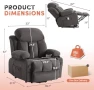 Power Lift Recliner Chair with Massage and Heat — Massage Chairs, BOSMILLER