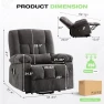 Power Lift Recliner Chair with Massage and Heat — Massage Chairs, BOSMILLER