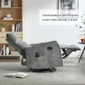 Swivel Rocker Recliner Chair with Heat and Massage — Massage Chairs, Kolavess