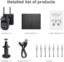 12X Zoom Solar Security Camera 3K/6MP Dual Lens WiFi Outdoor Wireless Camera — Security Camera, INQMEGA
