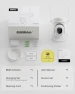 2K 3MP Wired Security Camera — Security Camera, ZUMIMALL