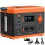 Portable Power Station, 296Wh, Backup Lithium-ion Battery Solar Powered Generator — Portable Power Station, VEVOR