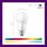 Connected 100W A19 LED Smart Light Bulbs Color - E26 Smart Bulb — Smart Light Bulb, WiZ Connected