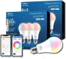 Connected Max Smart LED Bulb A19 60W Tunable White + Color Changing — Smart Light Bulb, Cree Lighting