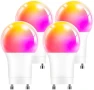 Smart Bluetooth LED Light Bulbs 4-Pack — Smart Light Bulb, Scheinenda