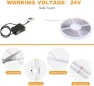 White LED Strip Lights, 23ft Dimmable — LED Strip Lights, TENDIST