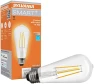 WiFi LED Smart G25 RGBW Color and Amber Finish Filament Light Bulb, 7W Efficient — Smart Light Bulb, LEDVANCE
