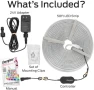 Smart LED Light Strip 50 Foot — LED Strip Lights, Energizer