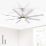 52 Inch Ceiling Fan with Lights, Smart Indoor/Outdoor — Smart Fan, Sofucor