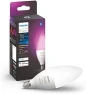 40W B39 Candle-Shaped LED Bulb - White Ambiance - 1 Pack - 450LM - E12 - Indoor — Smart Light Bulb, Philips